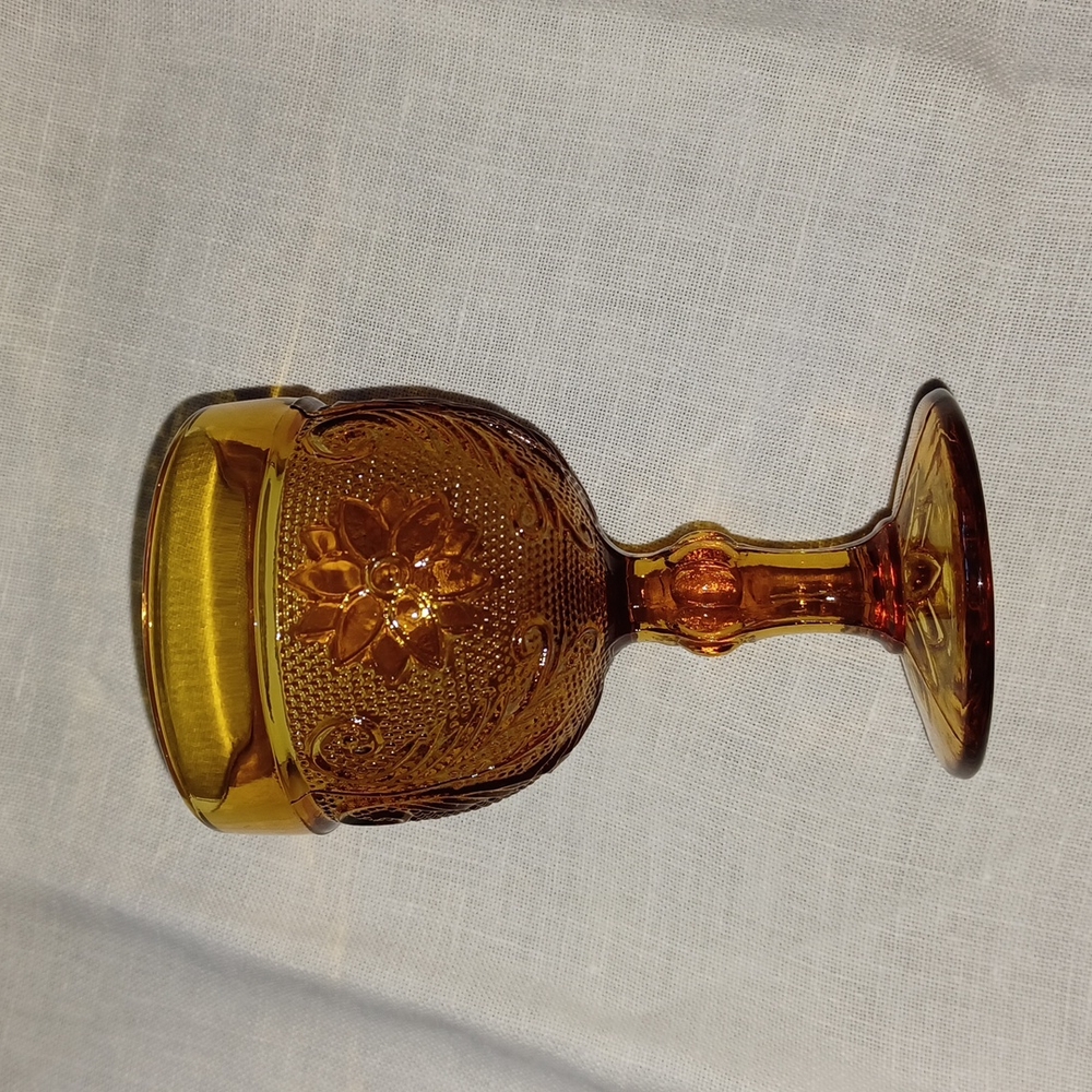 One Tiara vintage cordial amber glass - Picture 2 of 7
